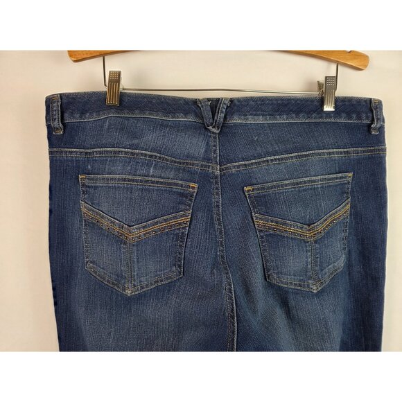 Tommy Hilfiger Women's Jeans Plus Size 18 R Hop Classic Rise Bootcut Denim Pants - Picture 9 of 11